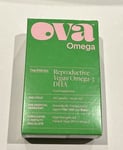 OVA OMEGA REPRODUCTIVE VEGAN OMEGA 3 DHA 28 Caps - New-Expiry Date 09/2026 (037)