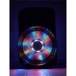 Enceinte mobile IBIZA PARTY12-LED amplifiée 700W 12" LED/USB/BT/SD/FM + Micro + 3 jeux de lumière LytOr