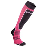 Seger Strumpor Alpine Mid Advance Junior Sock Rosa/Svart Strl 31/33 Barn