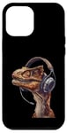 iPhone 12 Pro Max Utahraptor Headphones Case