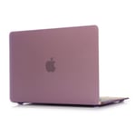 Apple Ancker Macbook 12-inch (2015) Retina Display Nahkakotelo Korttitaskuilla - Matta Violetti