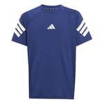 adidas Garçon All Sports NXT Tee, Dark Blue/White, 7-8 Years