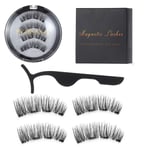 No Liquid Eyeliner Needd Magnetic False Eyelashes Fourfold Ultra Thin Magnets