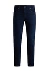 Hugo Boss Black Mens h-delaware Jeans Navy - Blue - Size 36W/34L