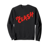 The Clash - Scratched Red Logo Sweatshirt