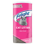 Felight Antibacterial Cat Litter Freshener Powder, Floral Peony Scent - Effective Odour Control, Longer Lasting Freshness, Made in the UK (300ml)