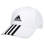 adidas Baseball Caps 3-stripes - Hvit/sort, størrelse One Size Women