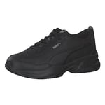 PUMA Cilia Mode, Baskets Femme, Black Silver, 36 EU