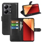 Xiaomi Redmi Note 13 Pro 4G      Pu Wallet Case    [Black]