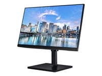 Samsung F24t450fqr - T45f Series - Led-Skärm - 24" - 1920 X 1080 Full Hd (1080P) @ 75 Hz - Ips - 250 Cd/M² - 1000:1 - 5 Ms - 2Xhdmi, Displayport - Svart