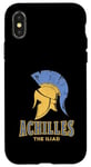 iPhone X/XS Achilles the Iliad Homer Greek Helmet Symbol Case