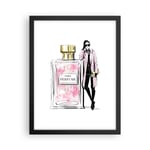 Affiche Poster 30x40cm Tableaux Image Photo Parfum Femme Élégance Wall Art