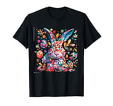 Happy Easter Colorful Egg Hunt Easter Basket for a Kid T-Shirt