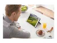 Logitech Combo Touch - Tangentbord Och Foliefodral - Med Pekdyna - Bakgrundsbelyst - Apple Smart Connector - Qwerty - Usa, Internationellt - Grafit - För Apple 13-Inch Ipad Pro (M4)