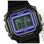 New Rare Vintage Black Retro Casio Digital Illuminator Alarm Watch F-108WHC-1BEF