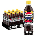 Pepsi Max Mango, 500ml (Pack of 12)