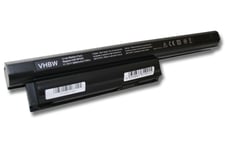 vhbw Batterie compatible avec Sony Vaio SVE14A15FF, SVE14A15FFB, SVE14A15FG, SVE14A15FGB, SVE14A15FGW ordinateur portable (6600mAh, 10,8V, Li-ion)