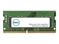 Dell - Ddr4 - Modul - 16 Gb - So Dimm 260-Pin - 2400 Mhz / Pc4-19200 - 1.2 V - Ikke-Bufret - Ecc - Oppgradering