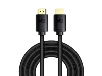 BASEUS - HDMI-kabel - HDMI hane till HDMI hane - 3 m - svart - 4K120Hz stöd, 8K60 Hz (7680 x 4320) stöd, 2K144Hz support