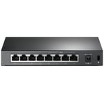 TP-Link - 8 Ports PoE Netværks Switch - 10/100 Mbps