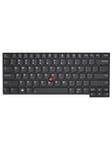 Lenovo - notebook replacement keyboard - Swedish - Laptop tagentbord - till ersättning - Svenska - Svart