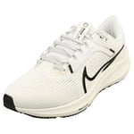 Nike Air Zoom Pegasus 40 Womens Casual Trainers in Sail Black - 8 UK