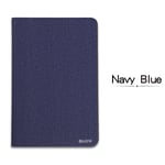 (Navy)Flip Tablet Case iPad Minille 1 2 3 4 5 6 ipad 5 6 7 8th 9th 10th Generation 10,9'' 9,7 7,9 10,2 Jalustan suojus Suojakuoret Tietokoneen suojakuoret ja -kuoret