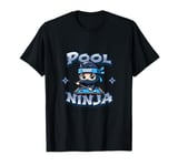 Pool Ninja Billiards Player Playing Billiard Ninja T-Shirt