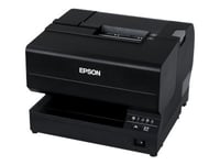 Epson Tm J7700 - Kvittoskrivare - Bläckstråle - Rulle (8,3 Cm), 230 X 297 Mm - Upp Till 98 Mm/Sek - Usb 2.0, Lan - Kniv - Svart