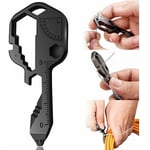 Gabrielle - Outil clé multifonction Outil clé extérieur Ouvre-bouteille en acier inoxydable 24 en 1 Mini clé portable Utilisé pour les outils de