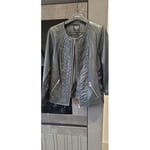 Blouson M&S Mode  Perfecto simili cuir noir