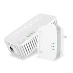 Strong POWERLWF1000DUOMINI kit 2 powerline wifi 100 mbts