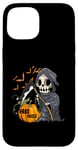 Coque pour iPhone 15 Free a Hugs Costume d'Halloween effrayant pour la faucheuse