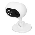 (White)Nanny Camera WiFi 2 Way Talk 1080P Easy To Install Indoor Security