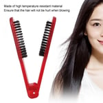 Hair Straightener Brush High Temperature Resistance Double Side Hair Straigh GF0