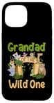 Coque pour iPhone 15 Grandad Of The Wild One Zoo Famille Safari Jungle