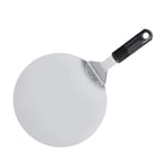 1Pc Stainless Steel Pizza Peel Round Shovel Transfer Tray Kitchen Restaurant Bak