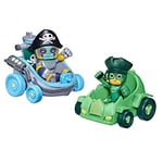 Hasbro- Piloten Figurines PJ Masks Pilotes au Combat 5 Modes. sdos, F4586, Multicolore