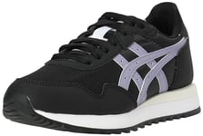 ASICS Femme Tiger Runner II Sneaker, Black/Ash Rock, 36 EU