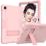 Étui de Protection pour Galaxy Tab A7, Samsung A7 avec Support intégré pour Samsung Tablette A7 10.4 (SM-T500/T505/T507) Or Rose