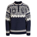 Dale of norway vm trondheim M sweater (herre) - navy offwhite sandmel  - M - Naturkompaniet