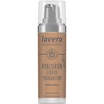 Lavera Smink Ansikte Flytande foundation med hyaluronsyra No. 06 Warm Almond 30 ml (4.933,00 kr / 1 l)