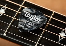 Taylor Premium Darktone 351 Thermex Ultra Picks, Black Onyx, 1.00mm, 6-Pack