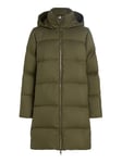 Tommy Hilfiger Women’s Casual Winter Down Coat, Green (Army Green), S