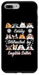 iPhone 7 Plus/8 Plus Easily Distracted by English Setter Irish Setters Funny Case