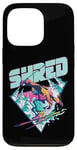 Coque pour iPhone 13 Pro Shred Shirt Vintage Freestyle Ski Costume années 80 Rétro Ski