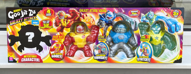 HEROES OF GOO JIT ZU GALAXY ATTACK SQUAD BLAZAGON THRASH SHADOW CRUSTICOID *BNIB