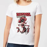 T-Shirt Femme Deadpool Family Corps Marvel - Blanc - XXL - Blanc