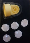 New Medela Baby Breast Pump Valves & 5× Membranes Swing Mini Harmony Spare Parts