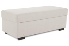 Crazy Fotskammel med Oppbevaring 120x50 - Beige Grå,Beige Scandinavian Choice